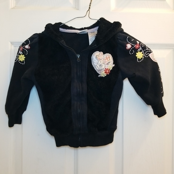 Disney Other - Disney girls' dark blue fleece jacket